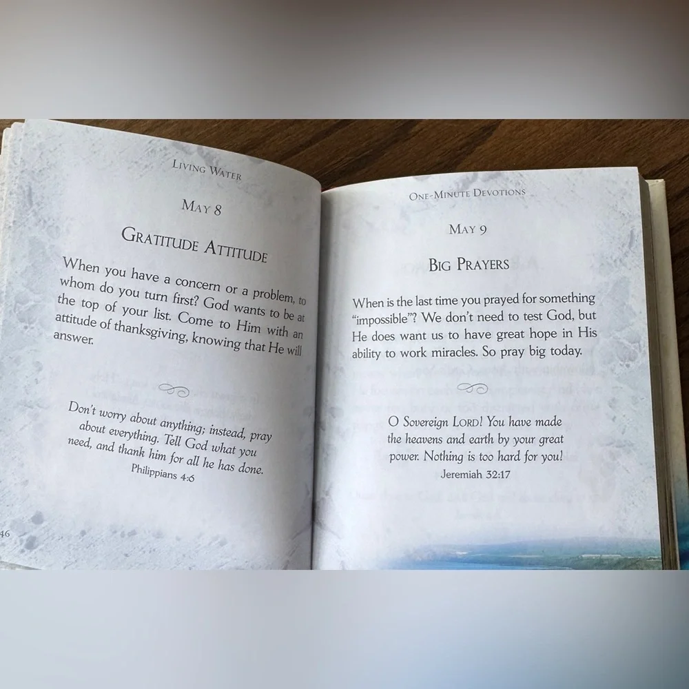 Living Water Devotional Book